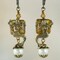 Antiqued Silver Plated Brass Mermaid Charms - Set of Six Sets - S-C69